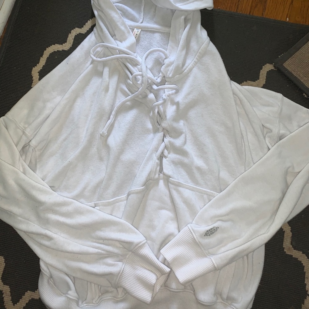 Free people work out hoodie